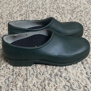 Women's Green Mules & Clogs - plasticana - 39